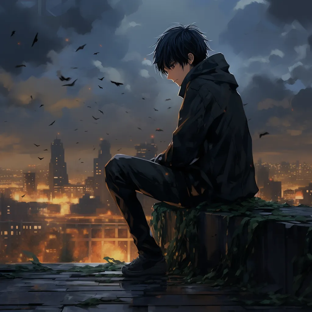 Sad Anime Boy Wallpaper | Indus Appstore | Screenshot