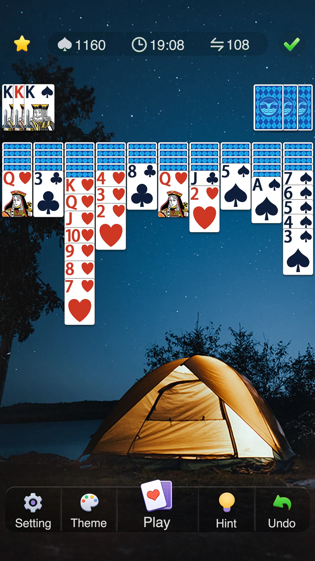 Spider Solitaire | Indus Appstore | Screenshot