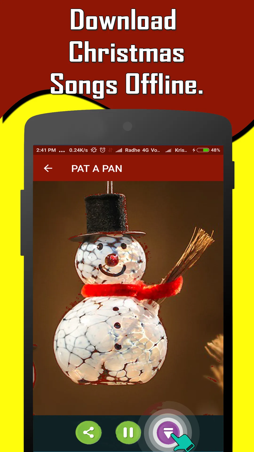 Christmas Songs 2020 Offline | Indus Appstore | Screenshot