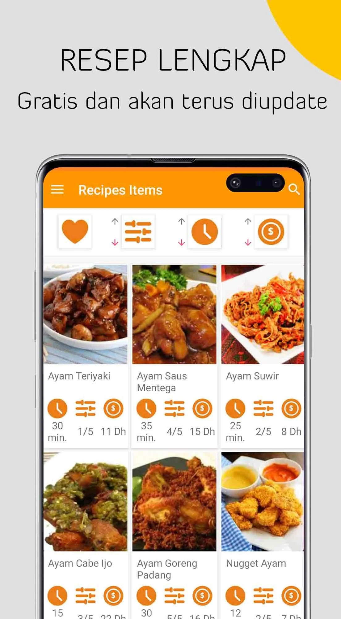 Buku Resep Semua Masakan | Indus Appstore | Screenshot