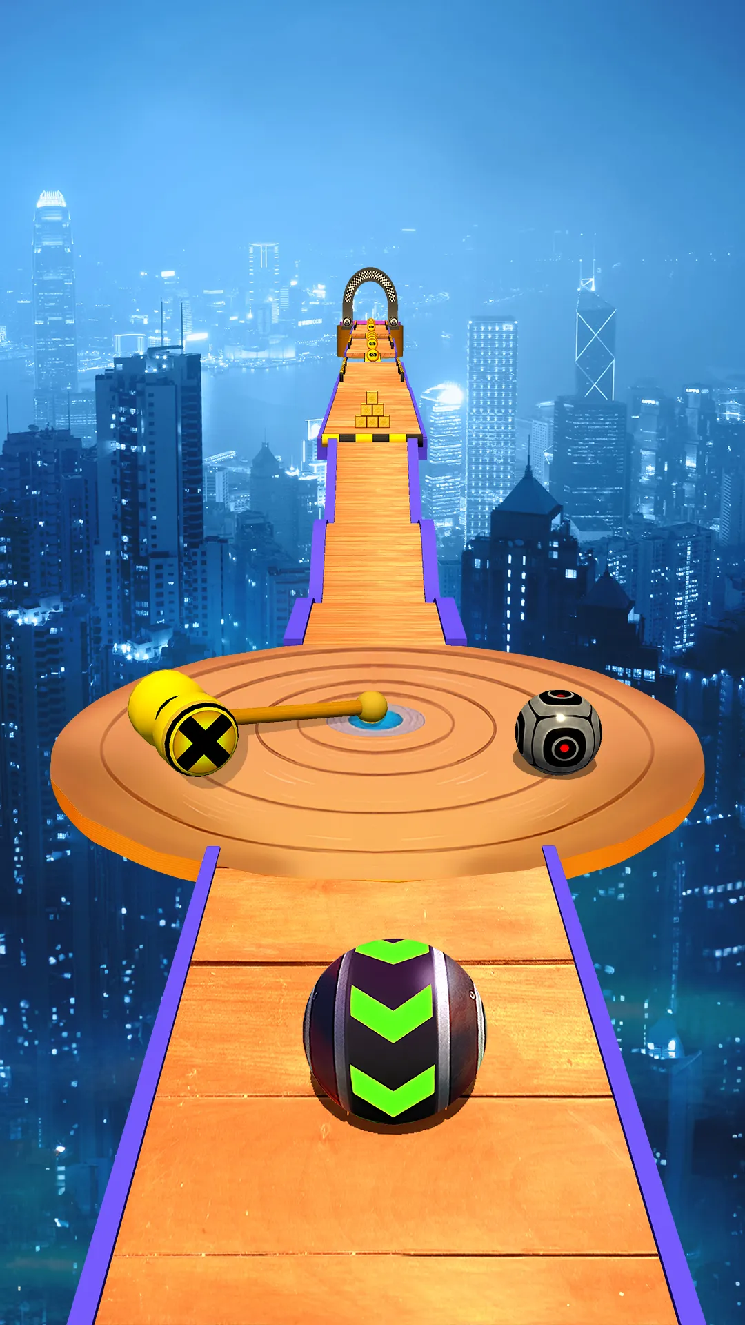 Sky Ramp Ball Run | Indus Appstore | Screenshot