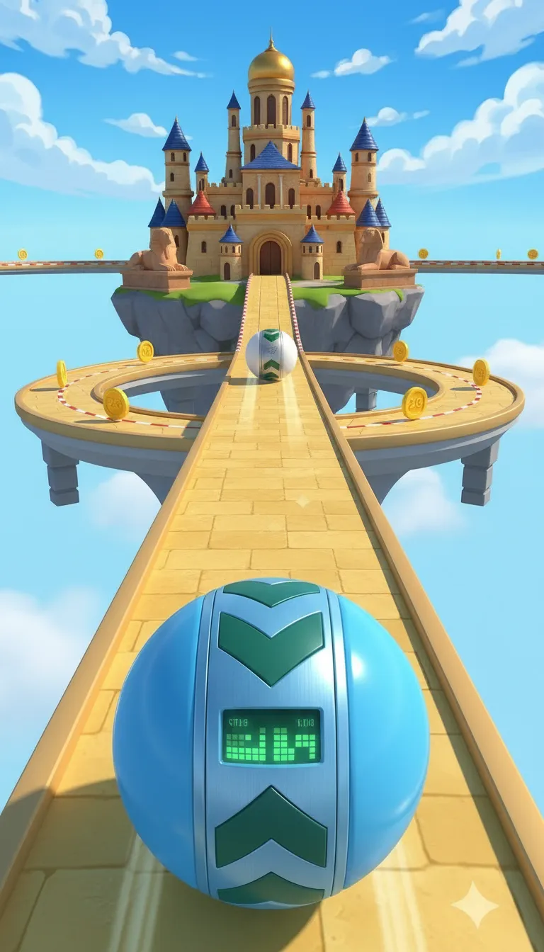 3D Rolling Balls Runner Game | Indus Appstore | Screenshot