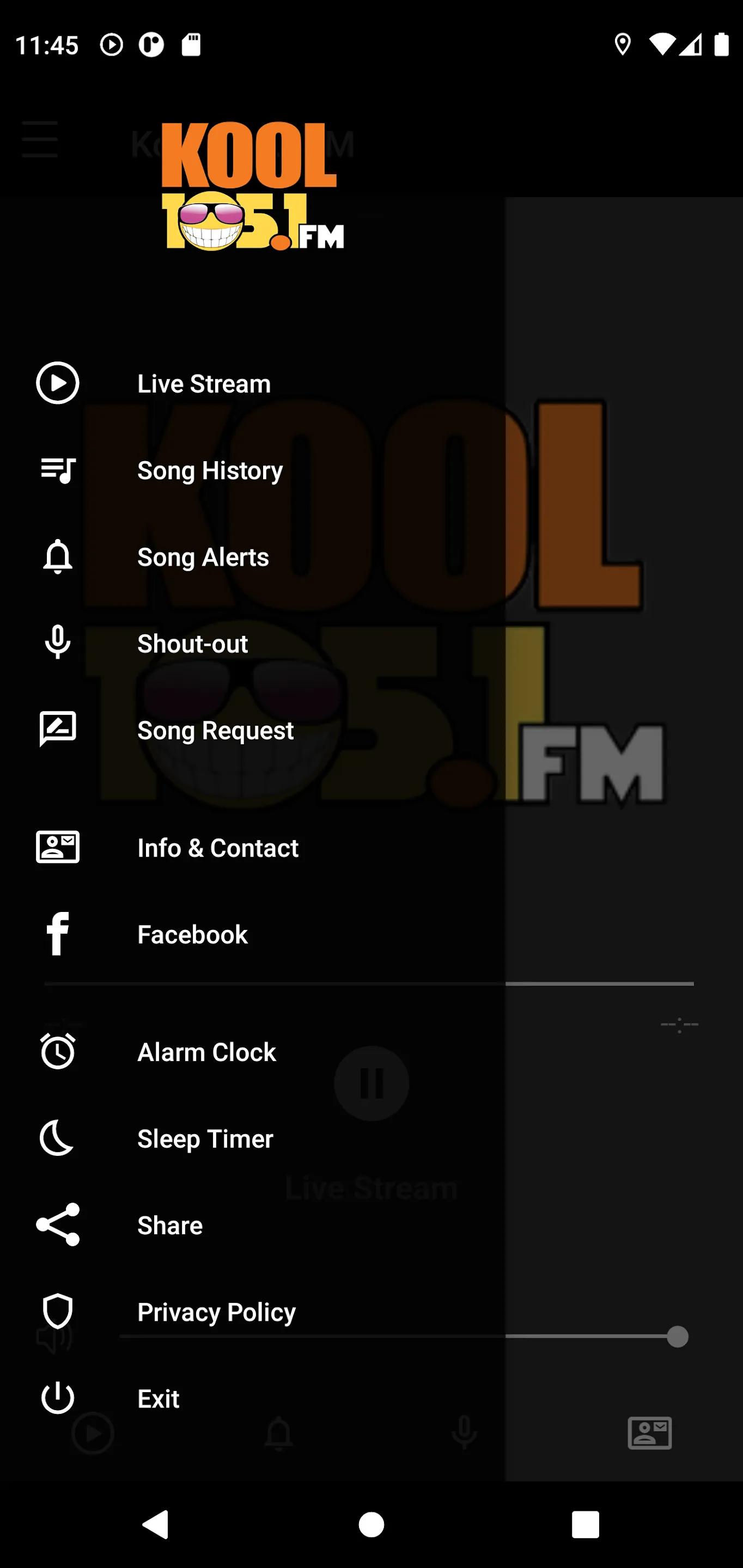 KOOL 105.1 | Indus Appstore | Screenshot