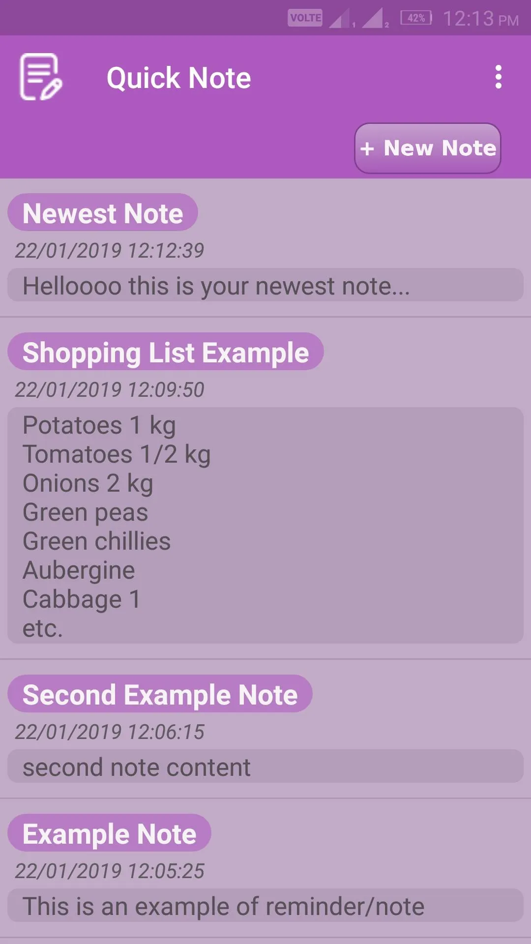 Quick Note - Notes and Lists | Indus Appstore | Screenshot