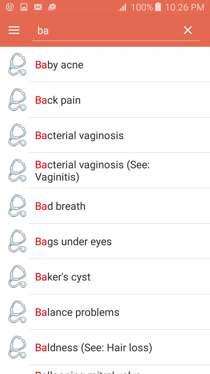 Disorder & Diseases Dictionary | Indus Appstore | Screenshot