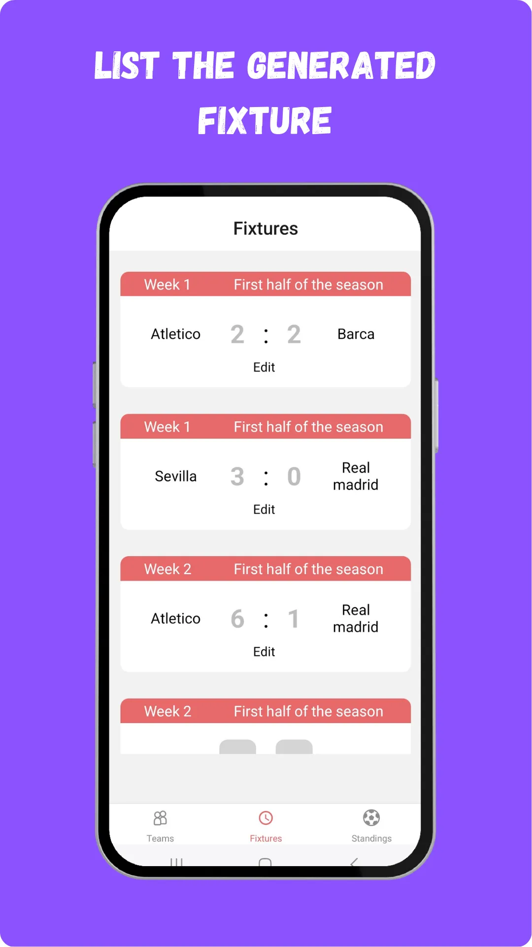 Tournament Pro: Fixture Maker | Indus Appstore | Screenshot
