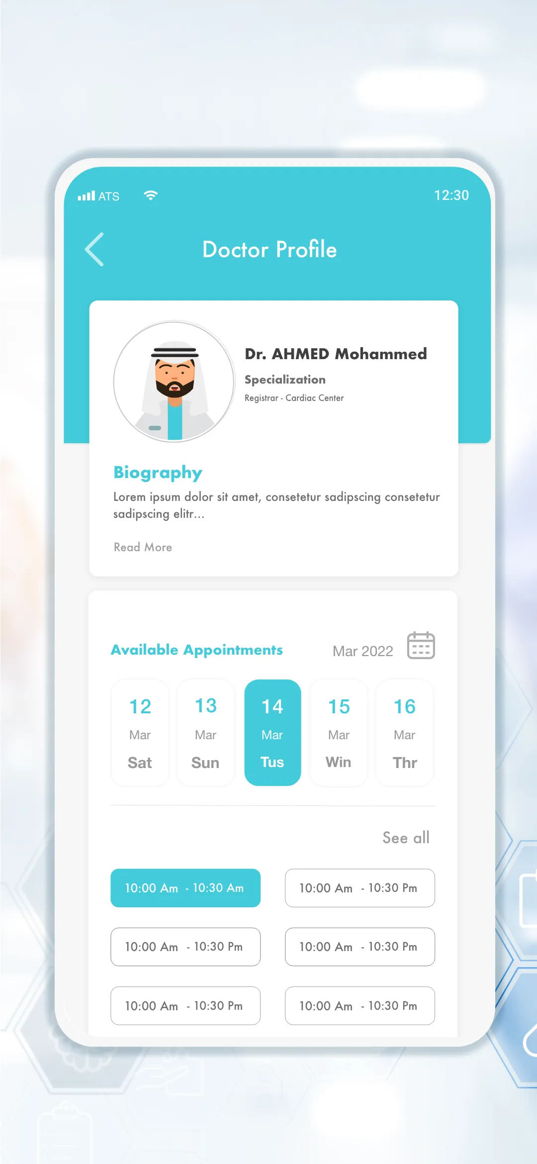 Dallah Hospitals-مستشفيات دله | Indus Appstore | Screenshot