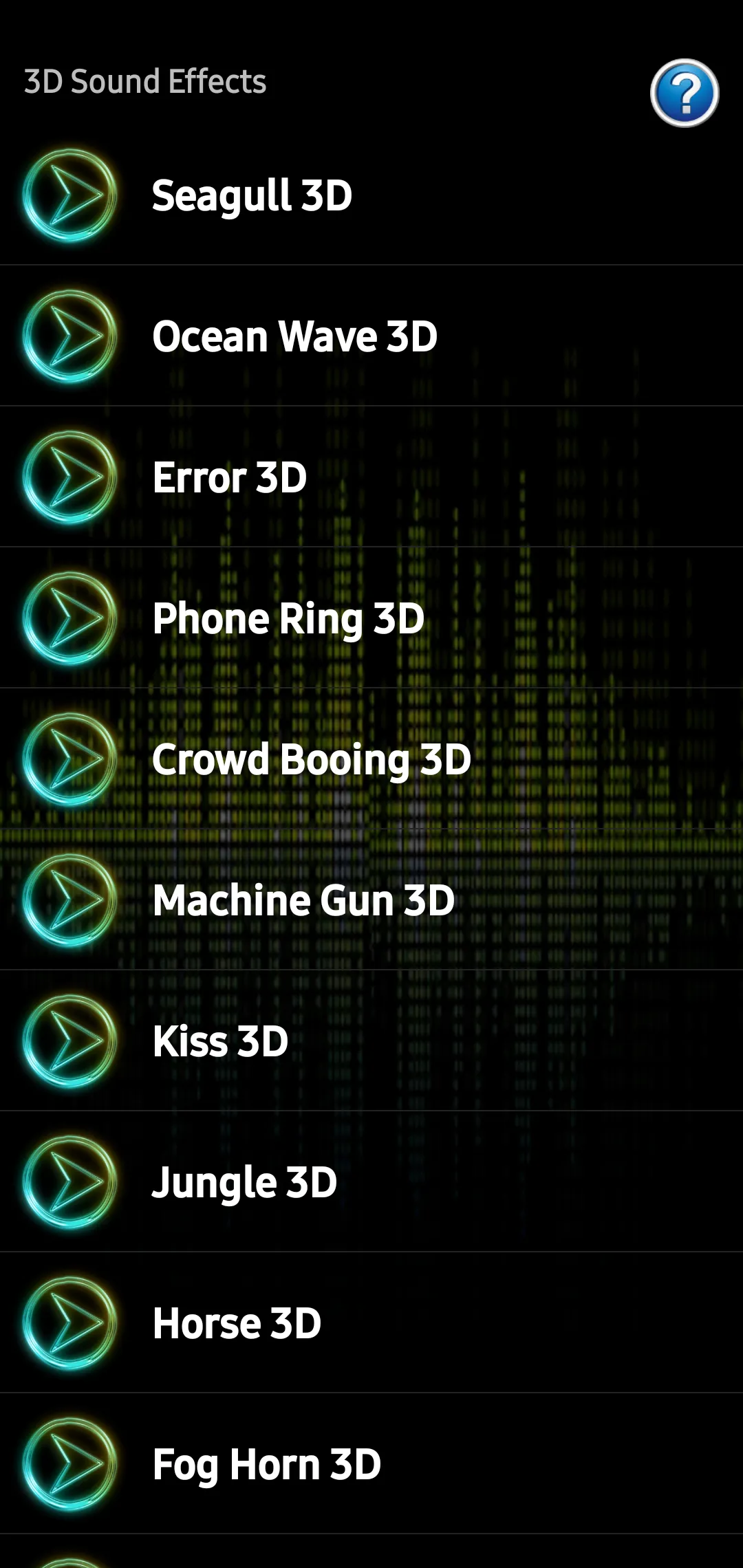 3D Sound Effects | Indus Appstore | Screenshot