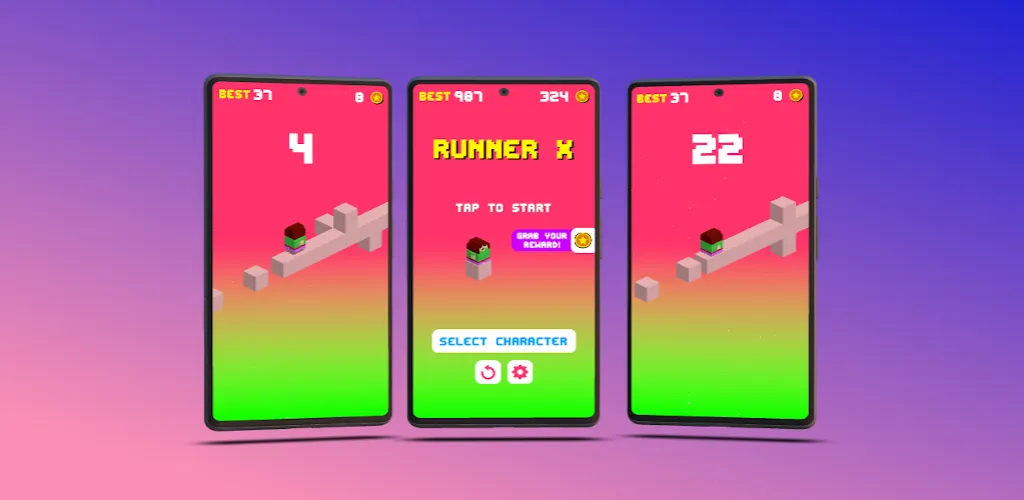 Runner x | Indus Appstore | Screenshot