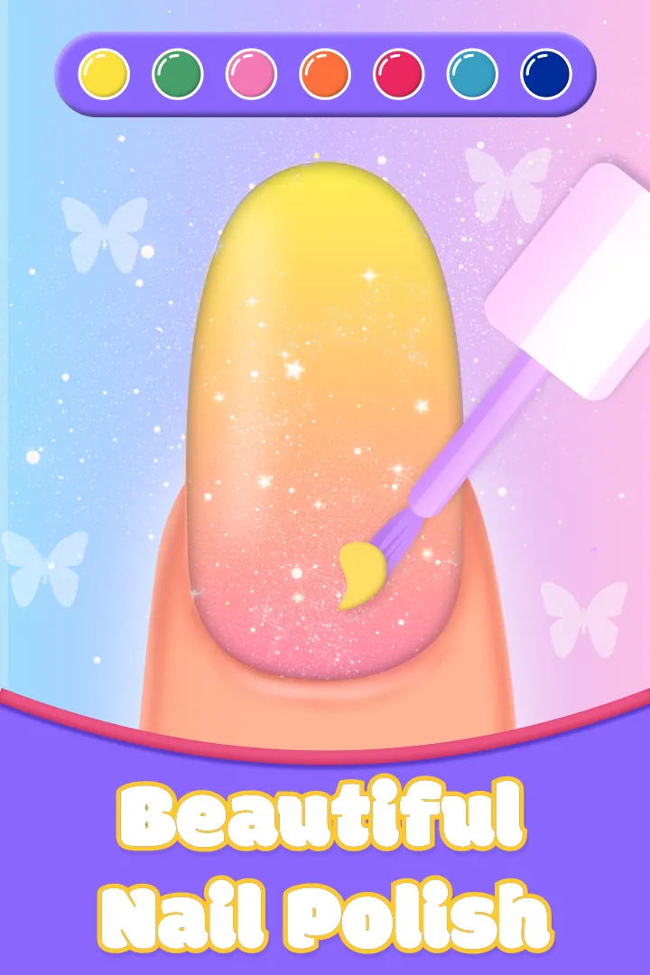 Nail Art Salon for Kids Game | Indus Appstore | Screenshot