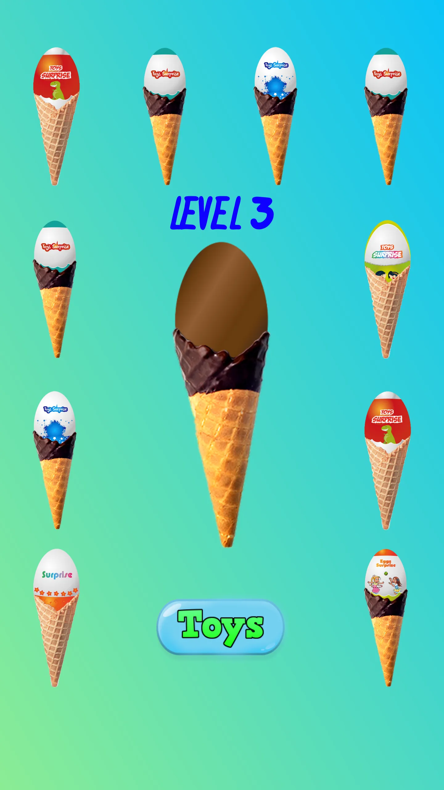 Ice Cream Surprise Eggs | Indus Appstore | Screenshot