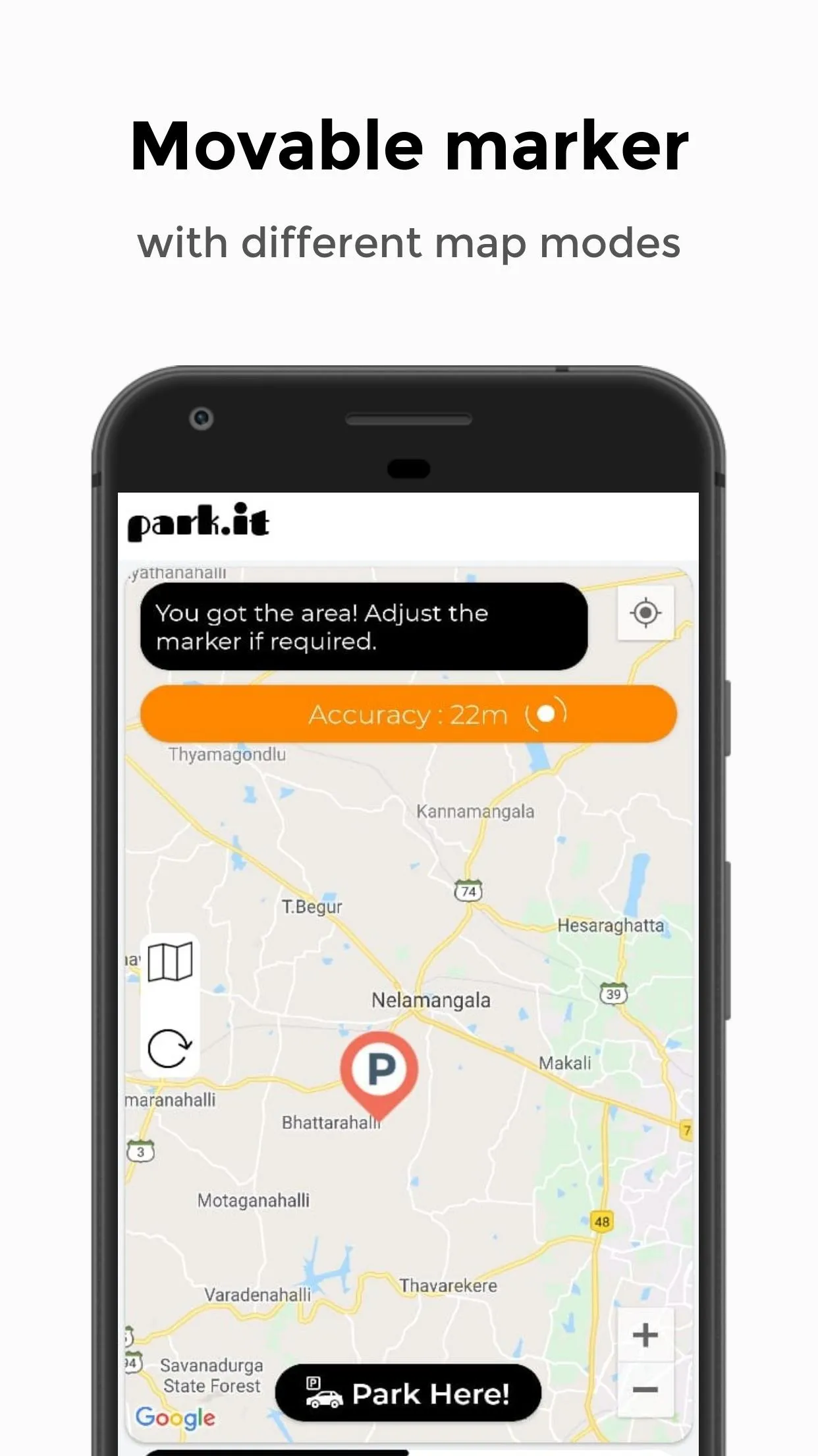 Park It - Park & Find Vehicle | Indus Appstore | Screenshot