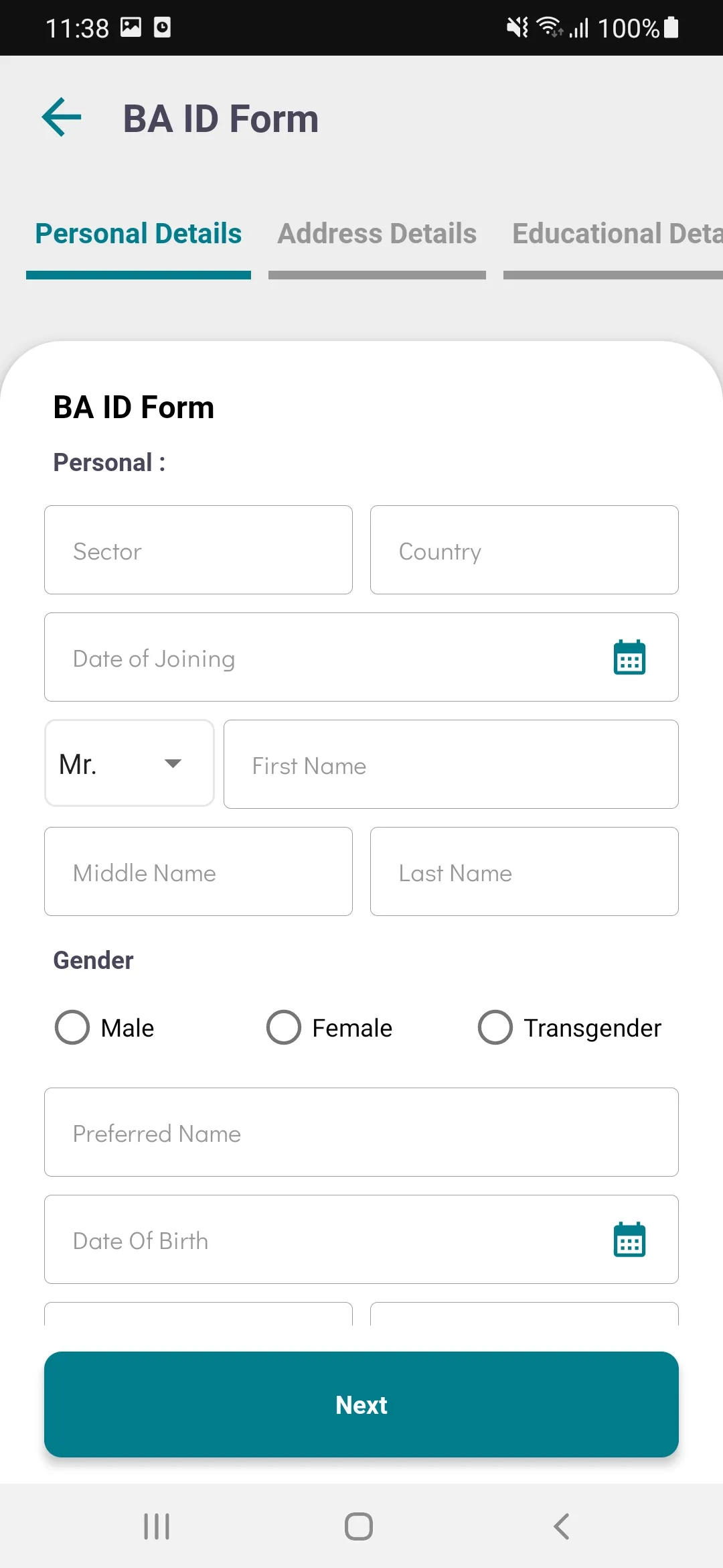 JRK Infotech Onboarding | Indus Appstore | Screenshot