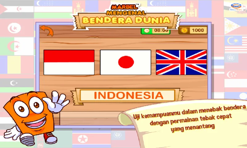 Marbel Belajar Bendera Negara | Indus Appstore | Screenshot