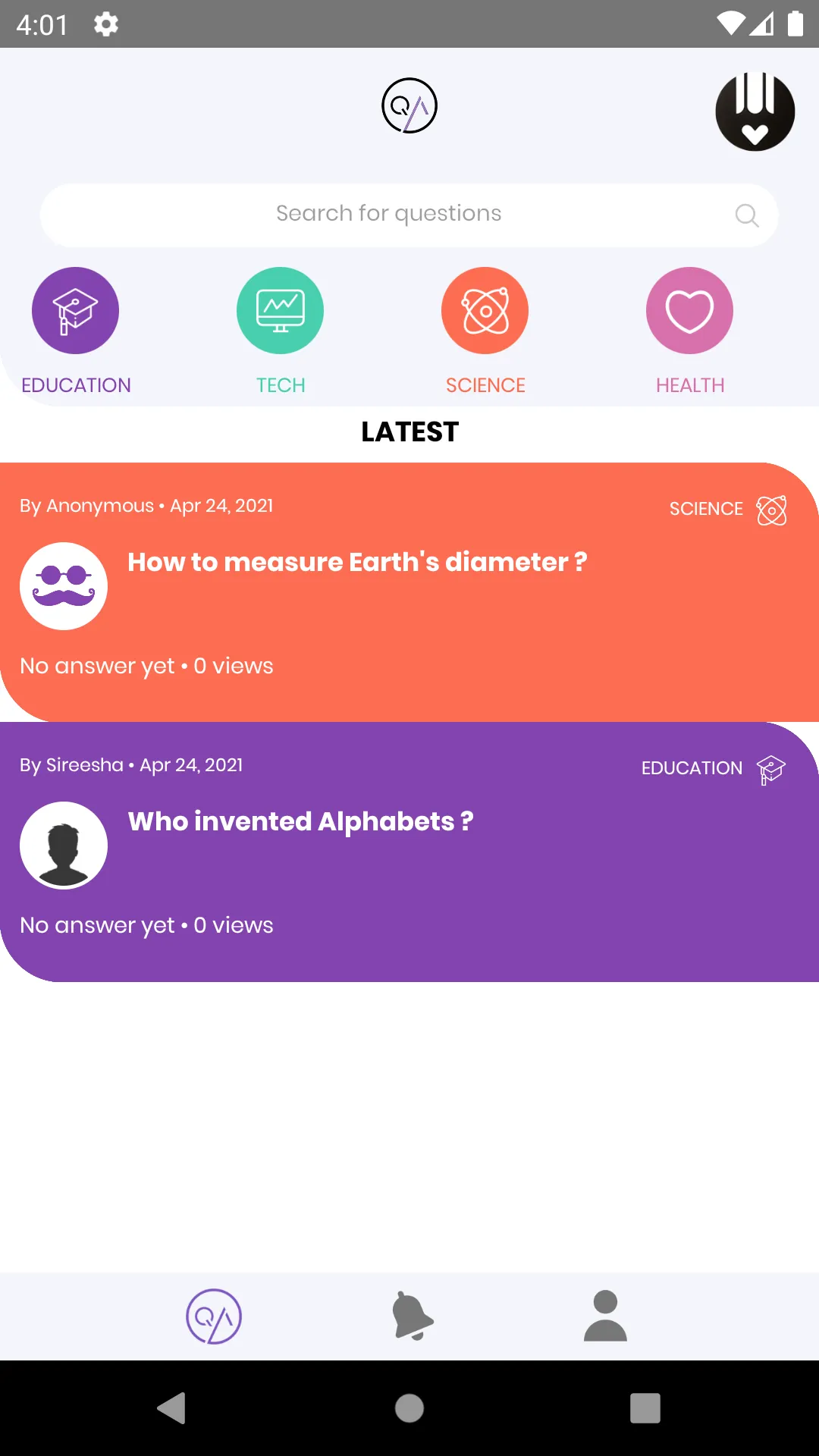 Ask Anything | Indus Appstore | Screenshot