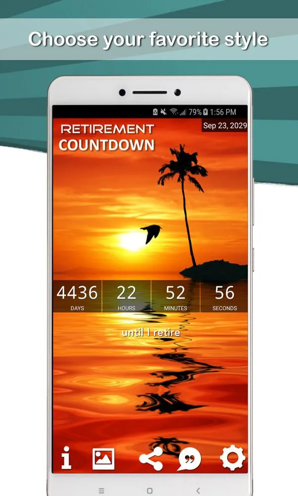 Retirement Countdown | Indus Appstore | Screenshot