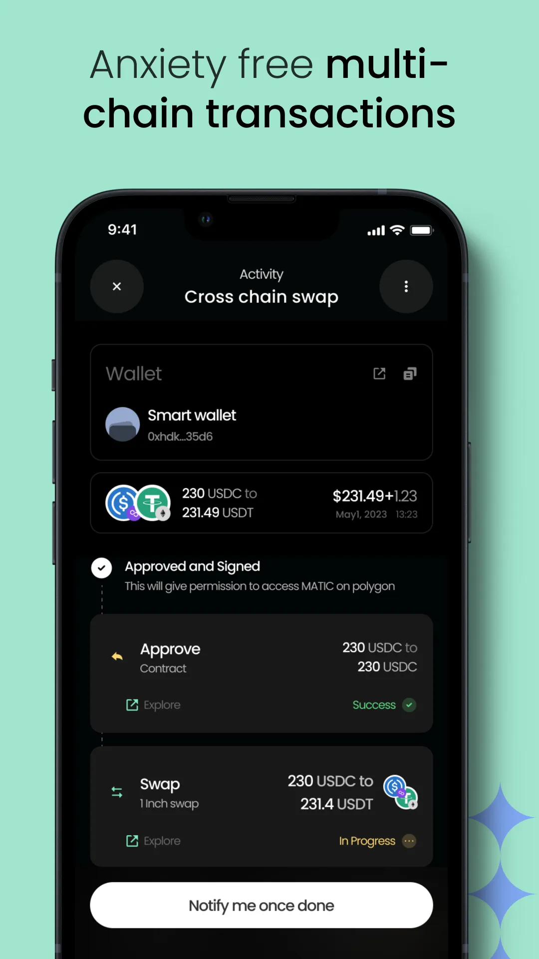 Obvious Smart Wallet | Indus Appstore | Screenshot