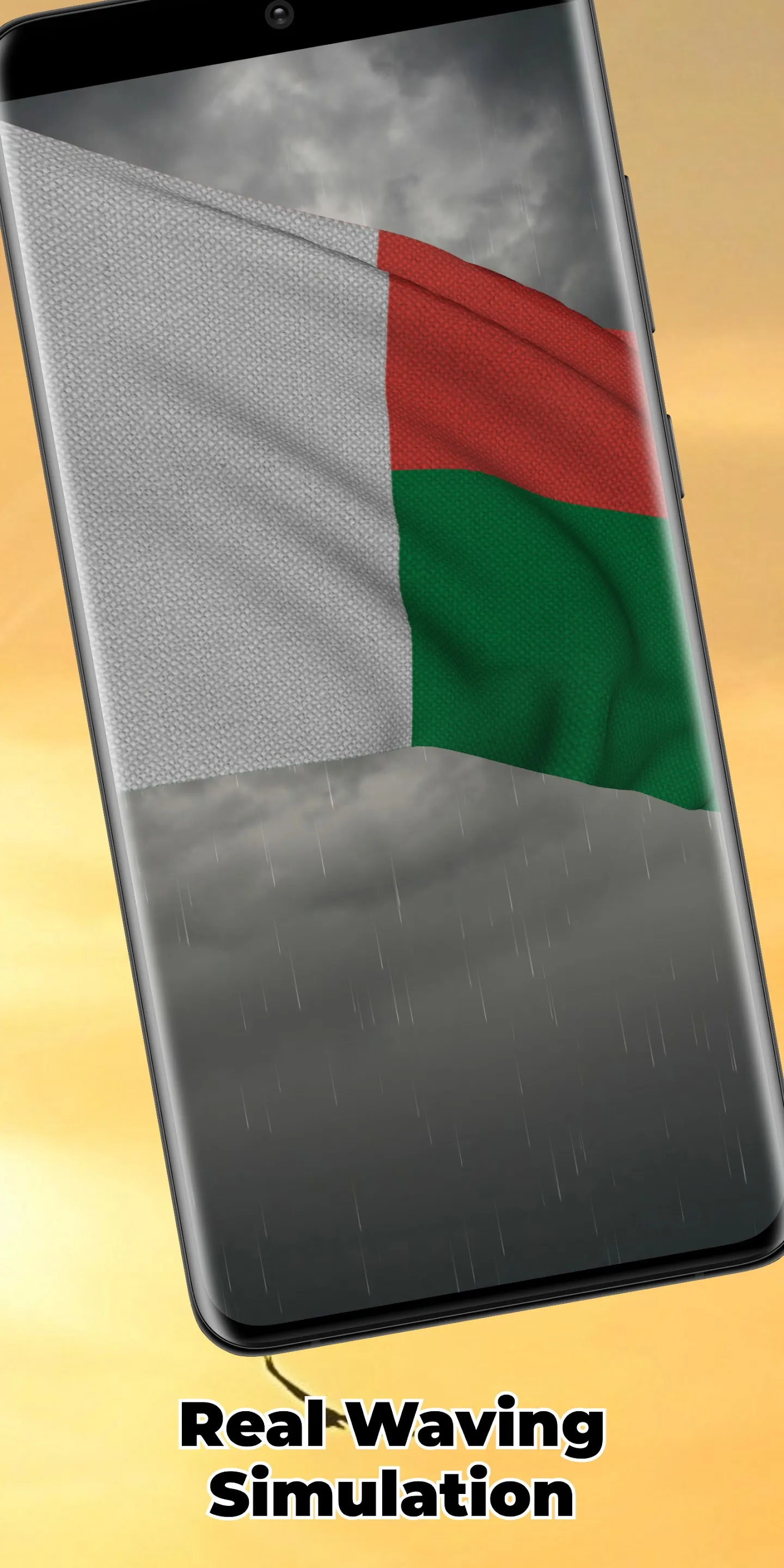 Madagascar Flag Live Wallpaper | Indus Appstore | Screenshot