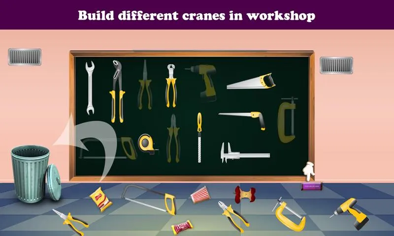 Construction Crane Build Game | Indus Appstore | Screenshot