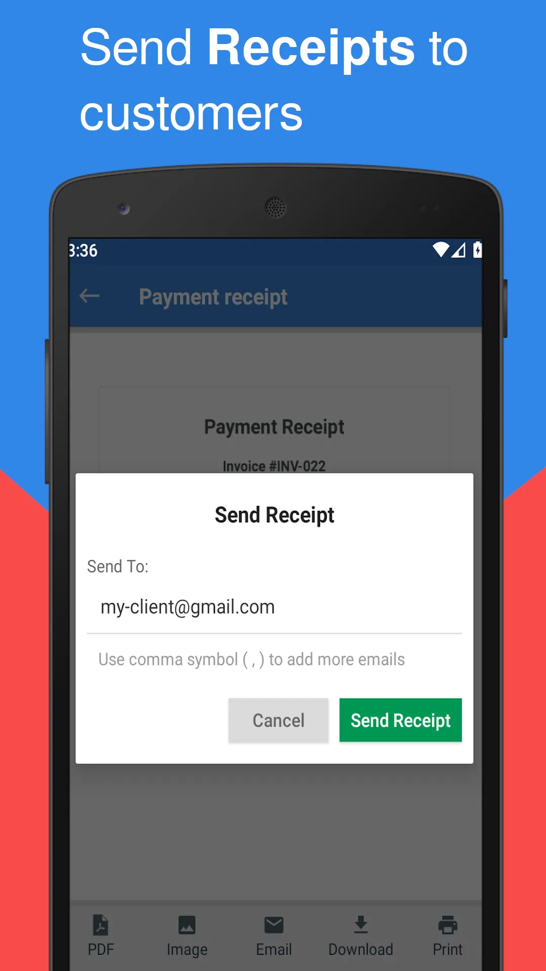 InvoiceTemple: Invoice billing | Indus Appstore | Screenshot