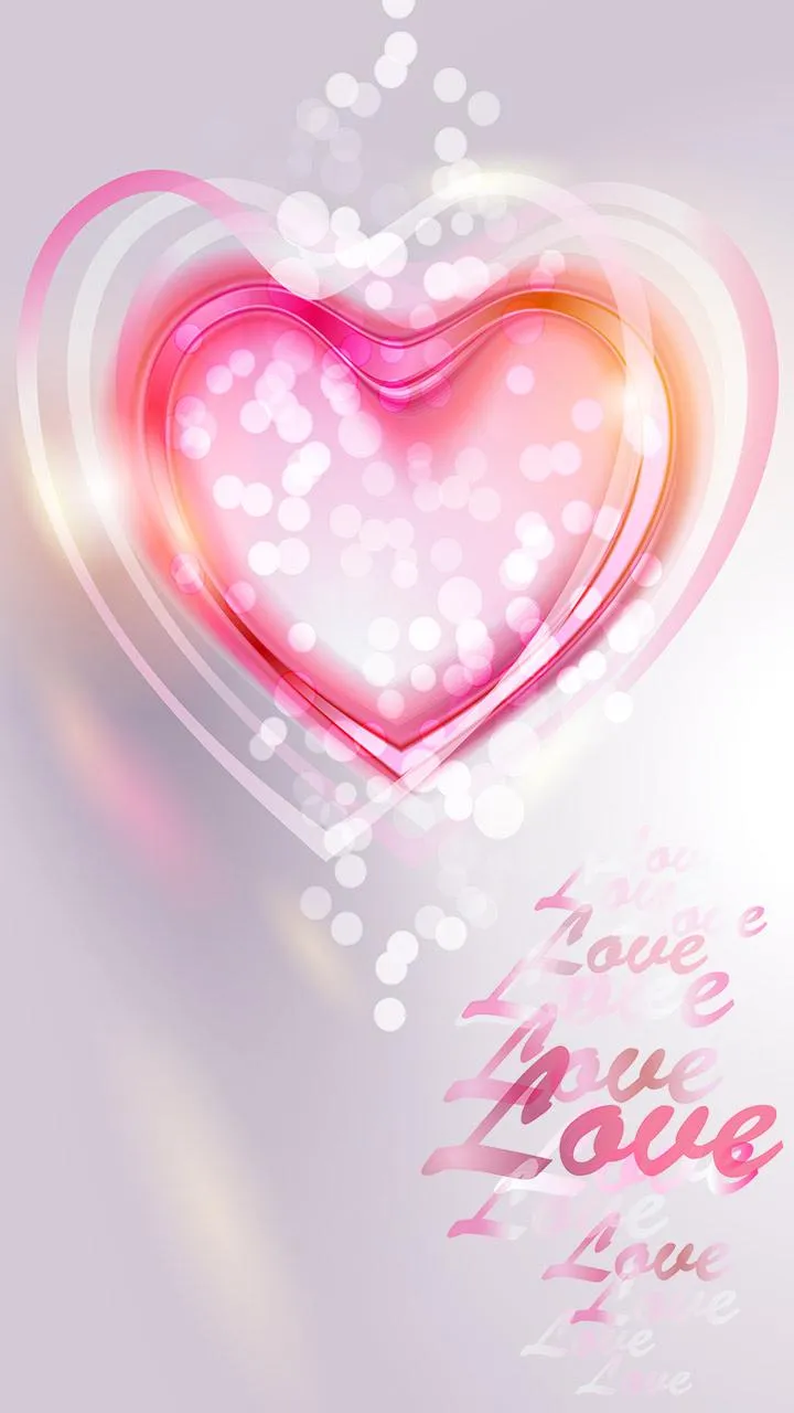 Romantic Hearts Live Wallpaper | Indus Appstore | Screenshot