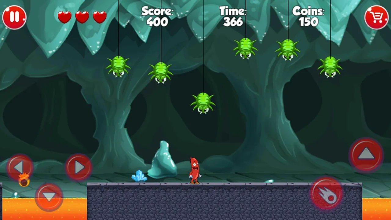 Super Sausage World Adventure  | Indus Appstore | Screenshot