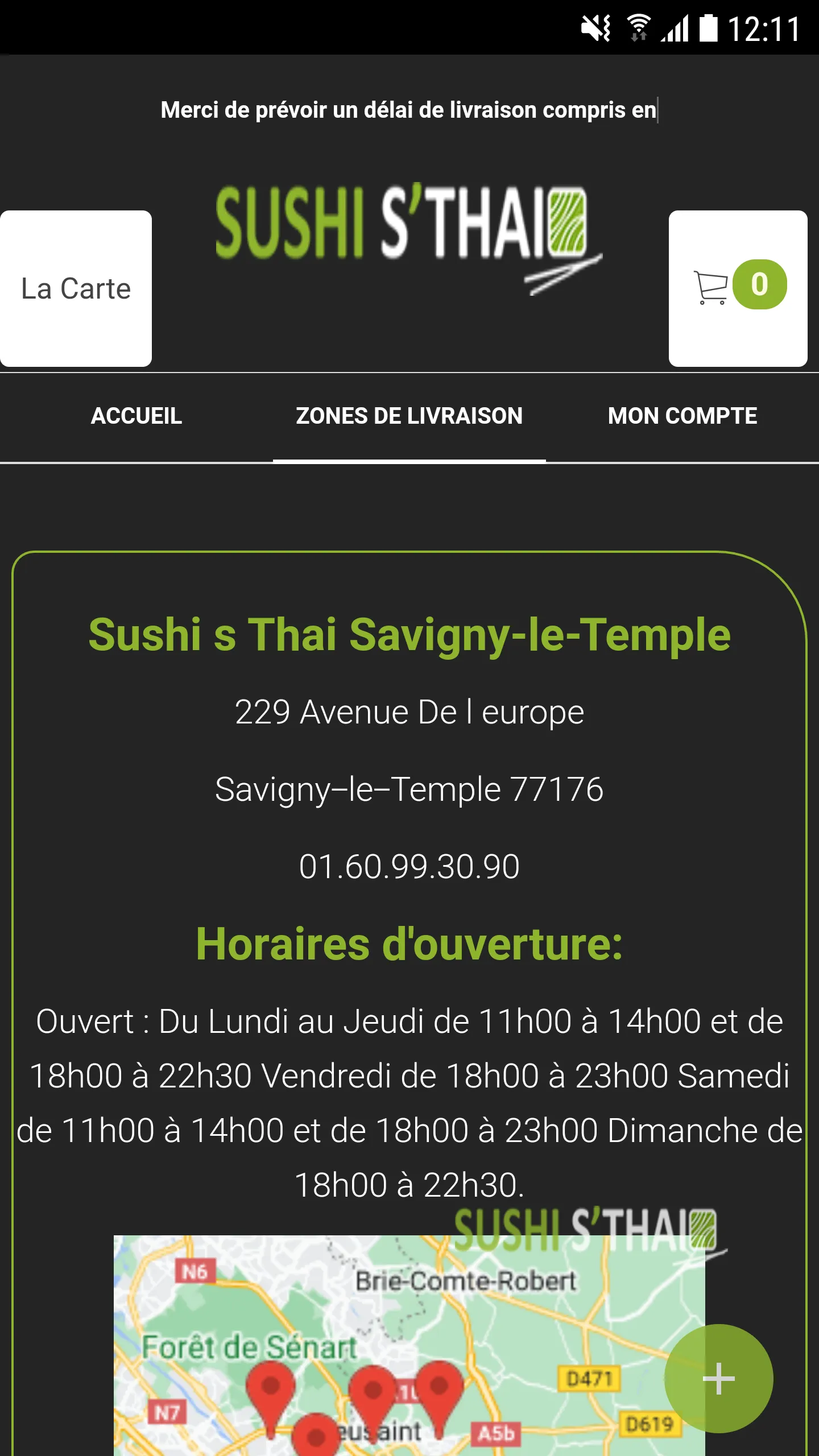 SUSHI S THAI | Indus Appstore | Screenshot