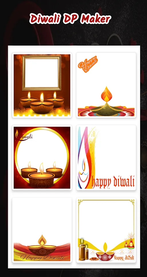 Diwali DP Profile Maker | Indus Appstore | Screenshot