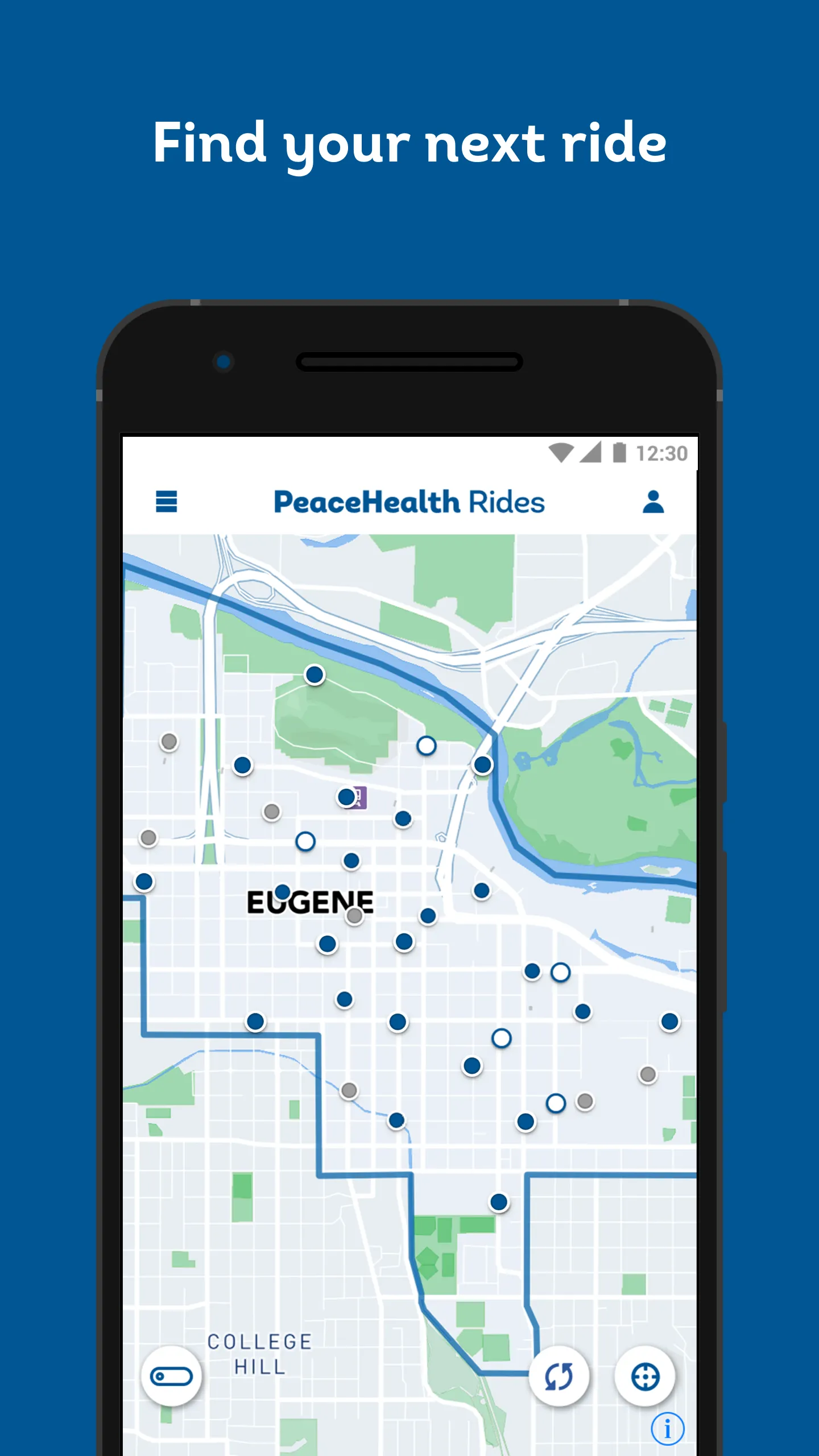 PeaceHealth Rides | Indus Appstore | Screenshot