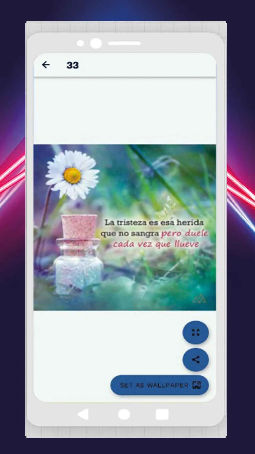 Frases de tristeza y dolor | Indus Appstore | Screenshot