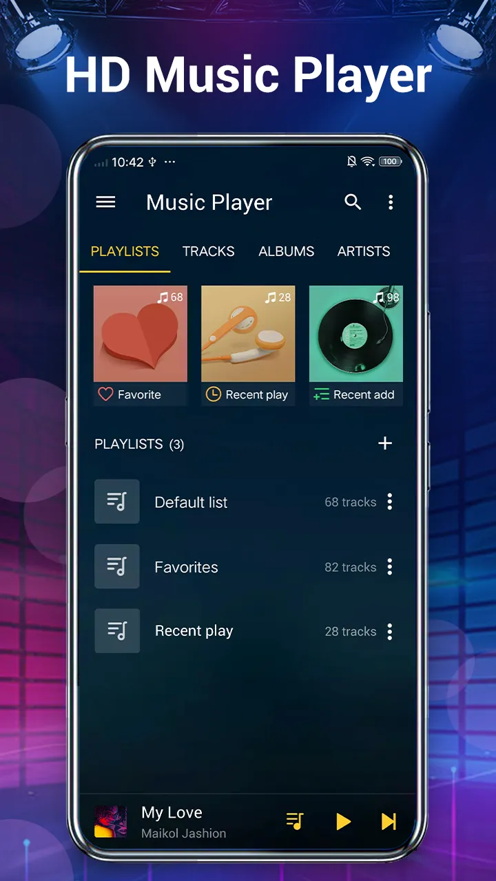 Music player- bass boost,music | Indus Appstore | Screenshot