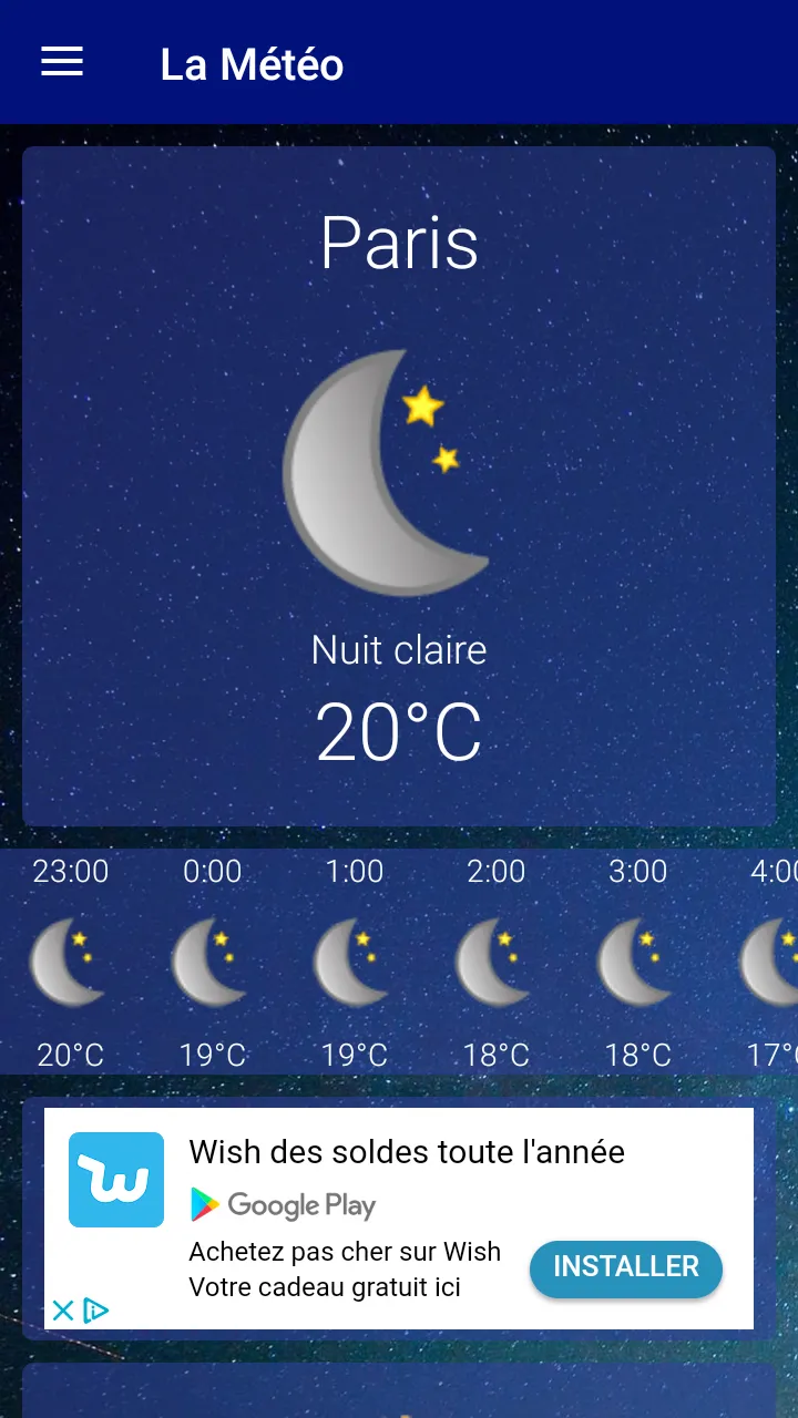 La Météo | Indus Appstore | Screenshot