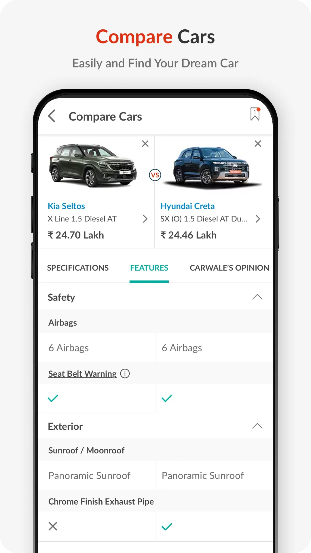 CarWale: Buy-Sell New/Used Car | Indus Appstore | Screenshot