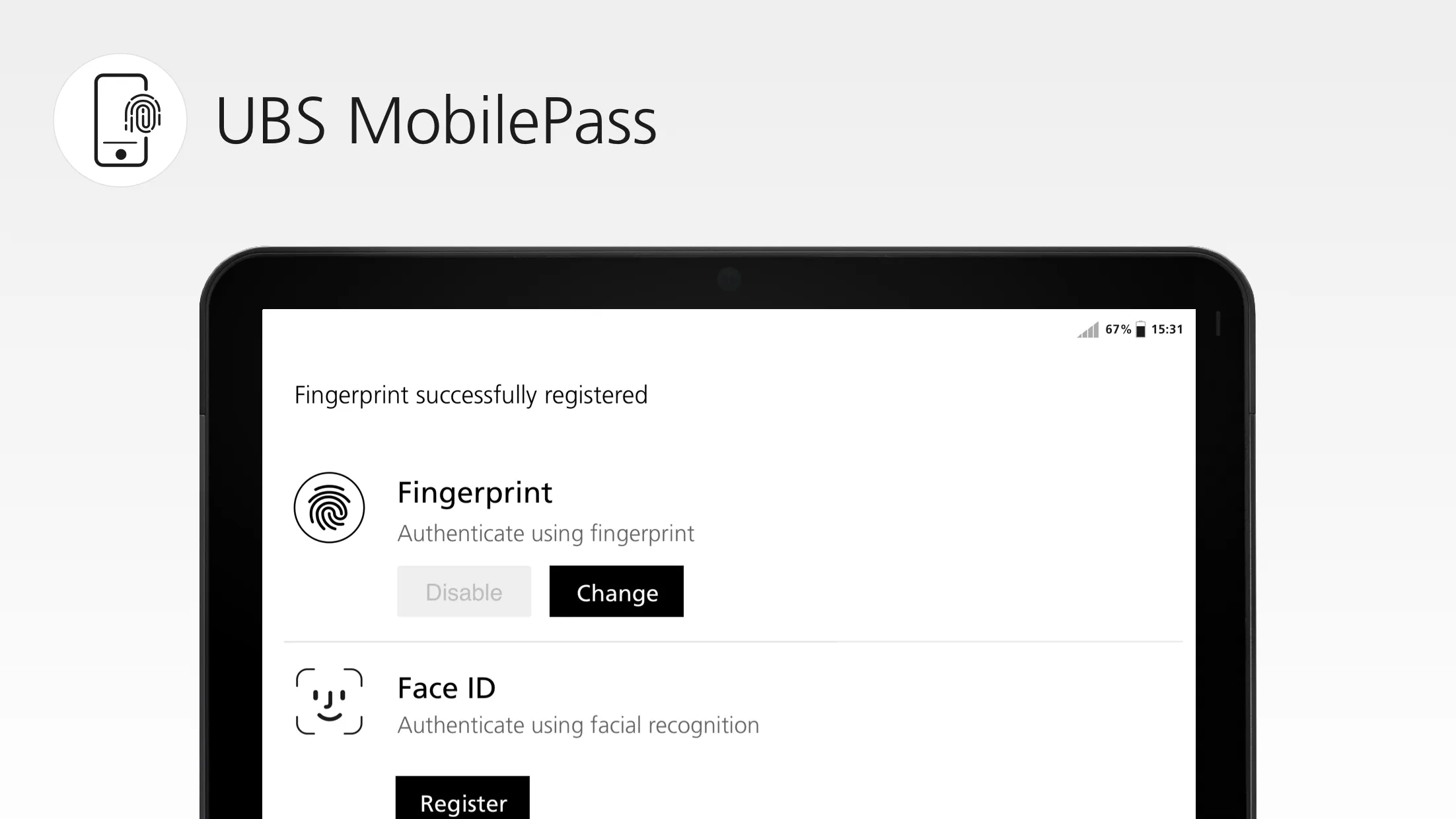 UBS MobilePass | Indus Appstore | Screenshot