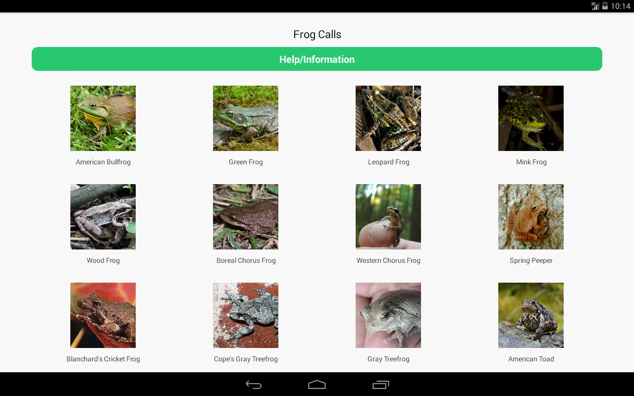 Frog Calls | Indus Appstore | Screenshot