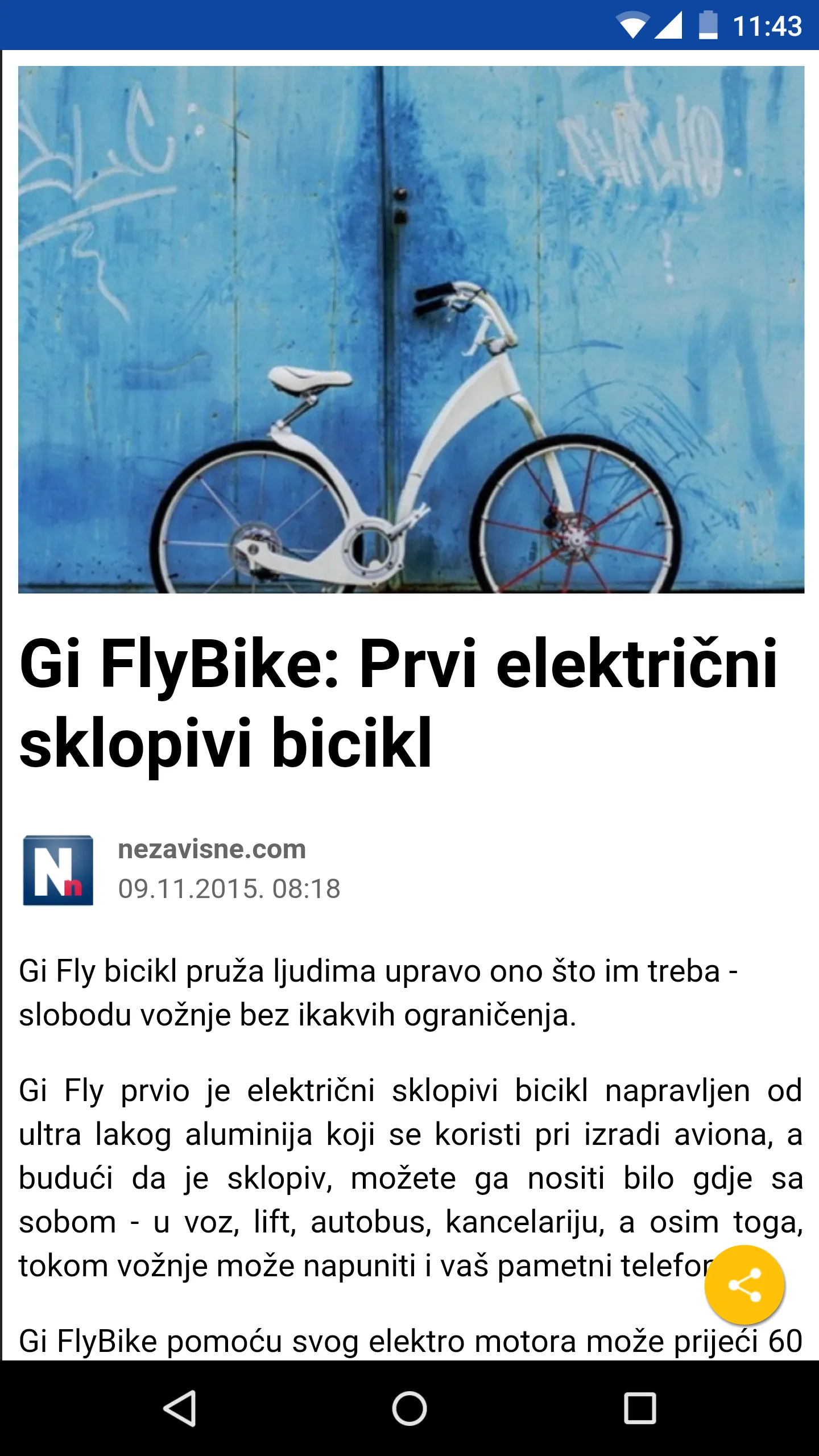 Novine BiH | Indus Appstore | Screenshot