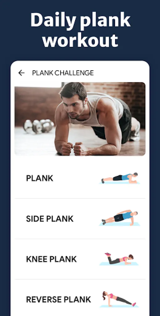 Plank Challenge: Core Workout | Indus Appstore | Screenshot