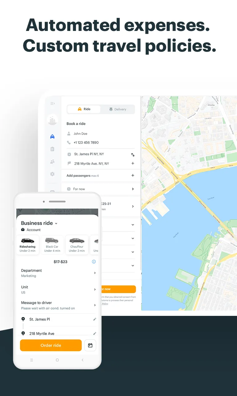 Gett- Corporate Ground Travel | Indus Appstore | Screenshot