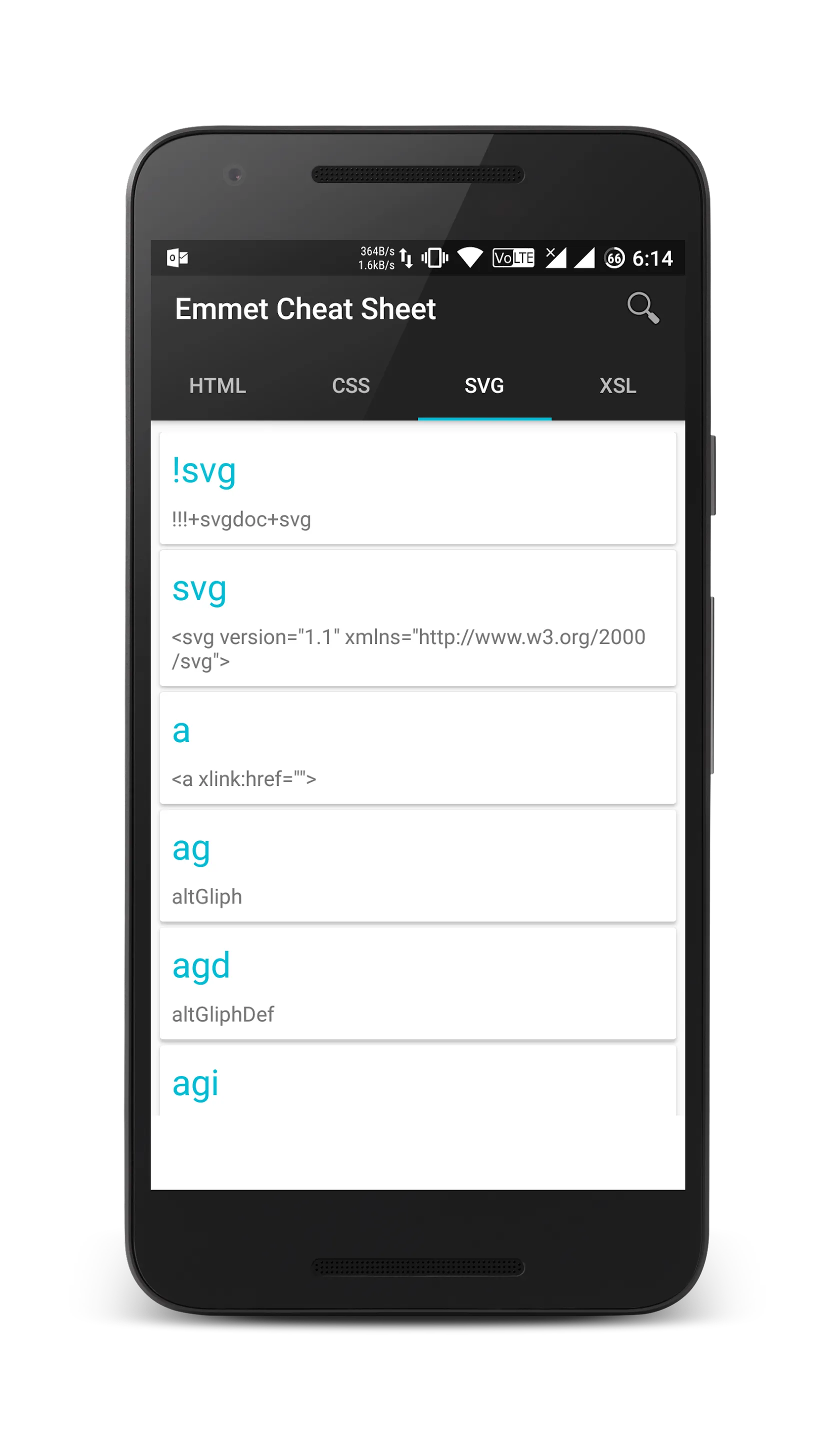 Emmet Cheat Sheet | Indus Appstore | Screenshot