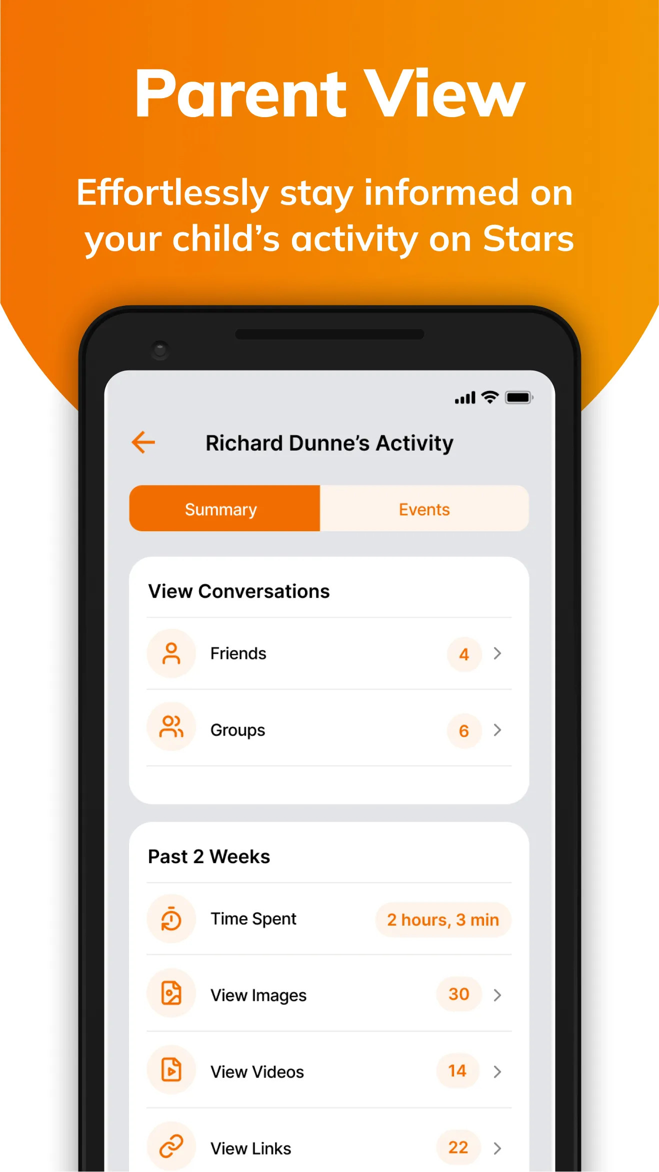 Stars Messenger Kids Safe Chat | Indus Appstore | Screenshot