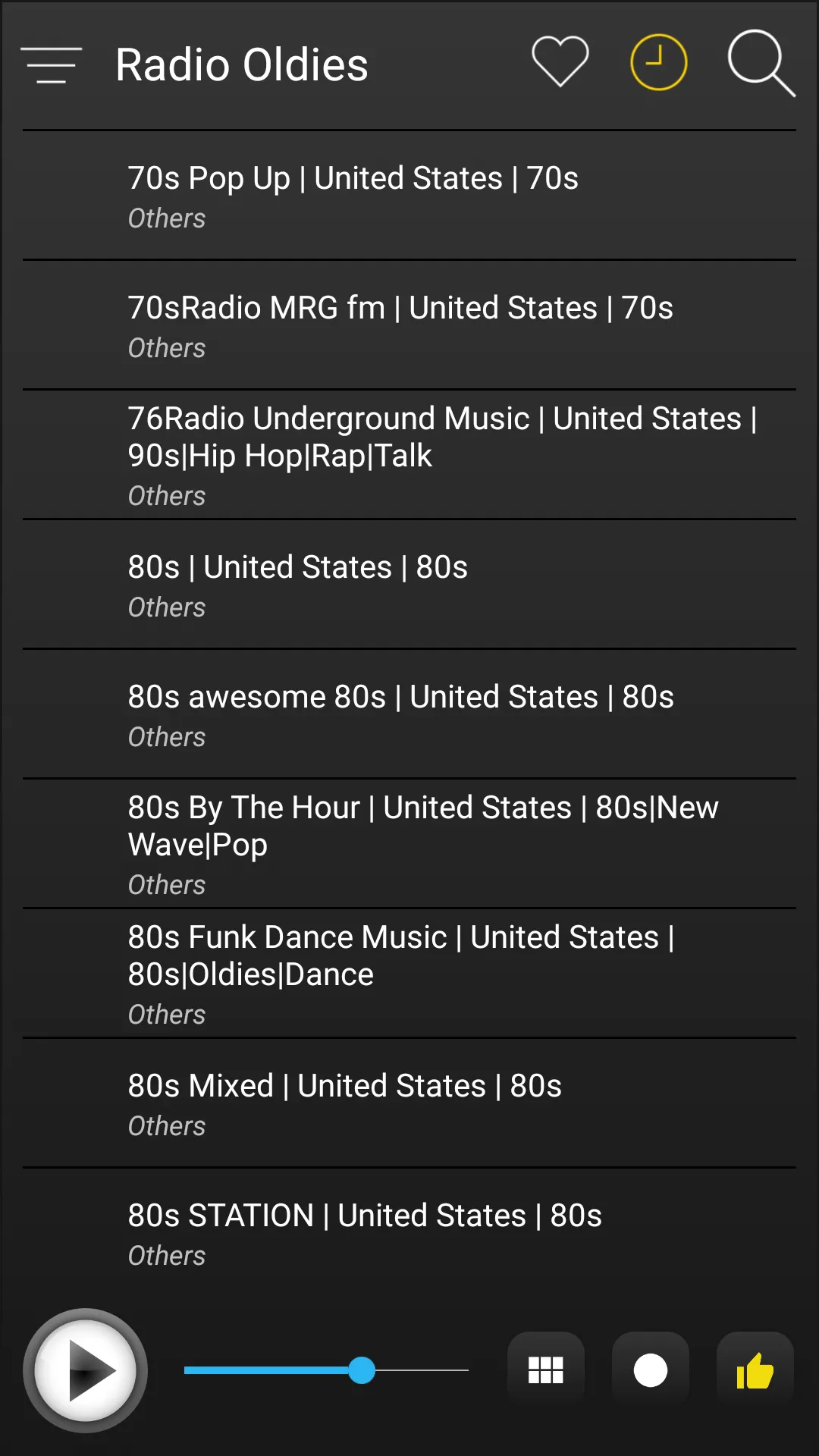 Oldies Radio FM AM Music | Indus Appstore | Screenshot