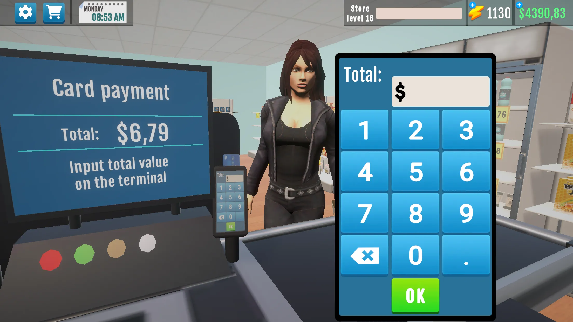 Supermarket Manager Simulator | Indus Appstore | Screenshot