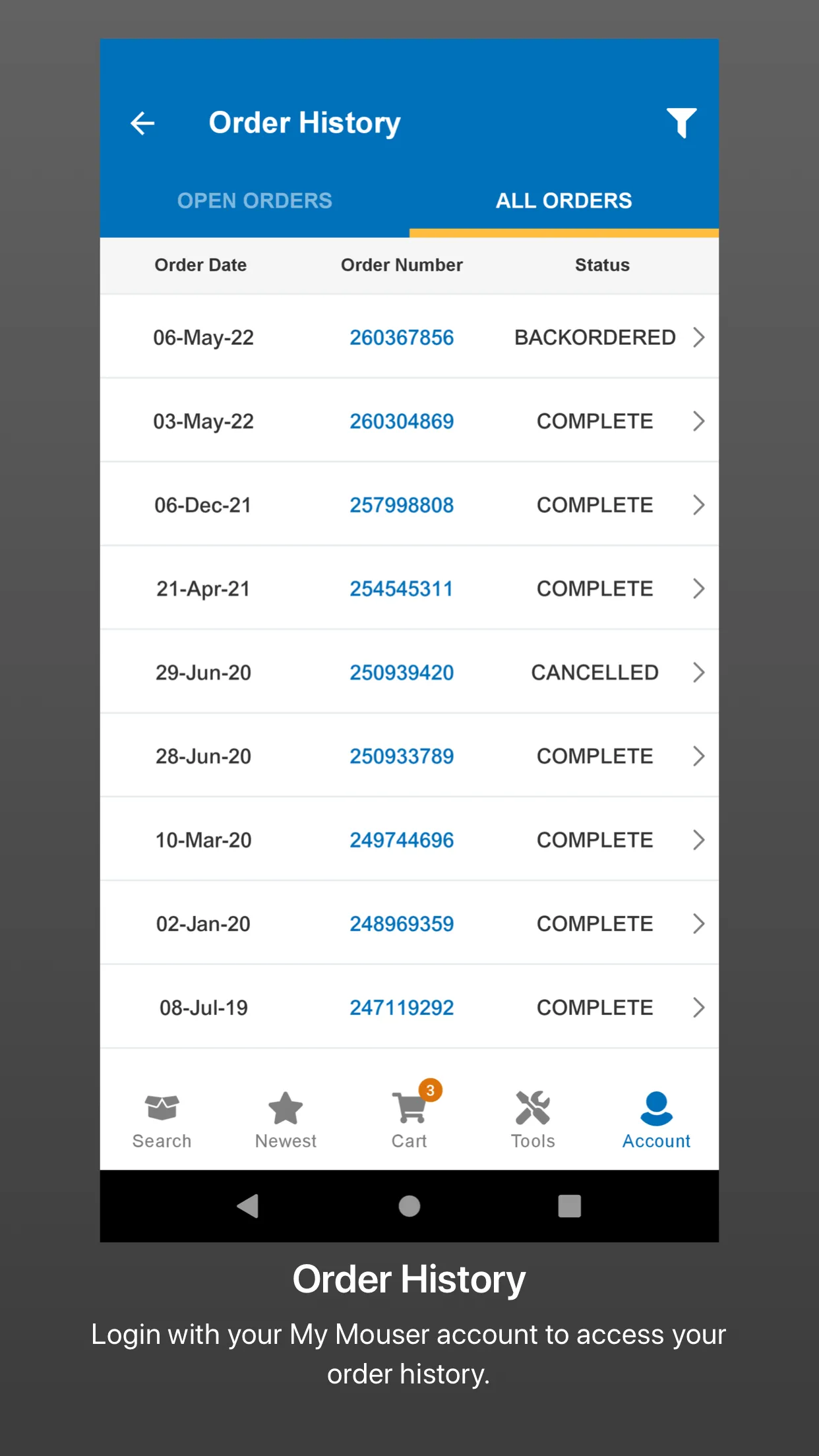 Mouser | Indus Appstore | Screenshot