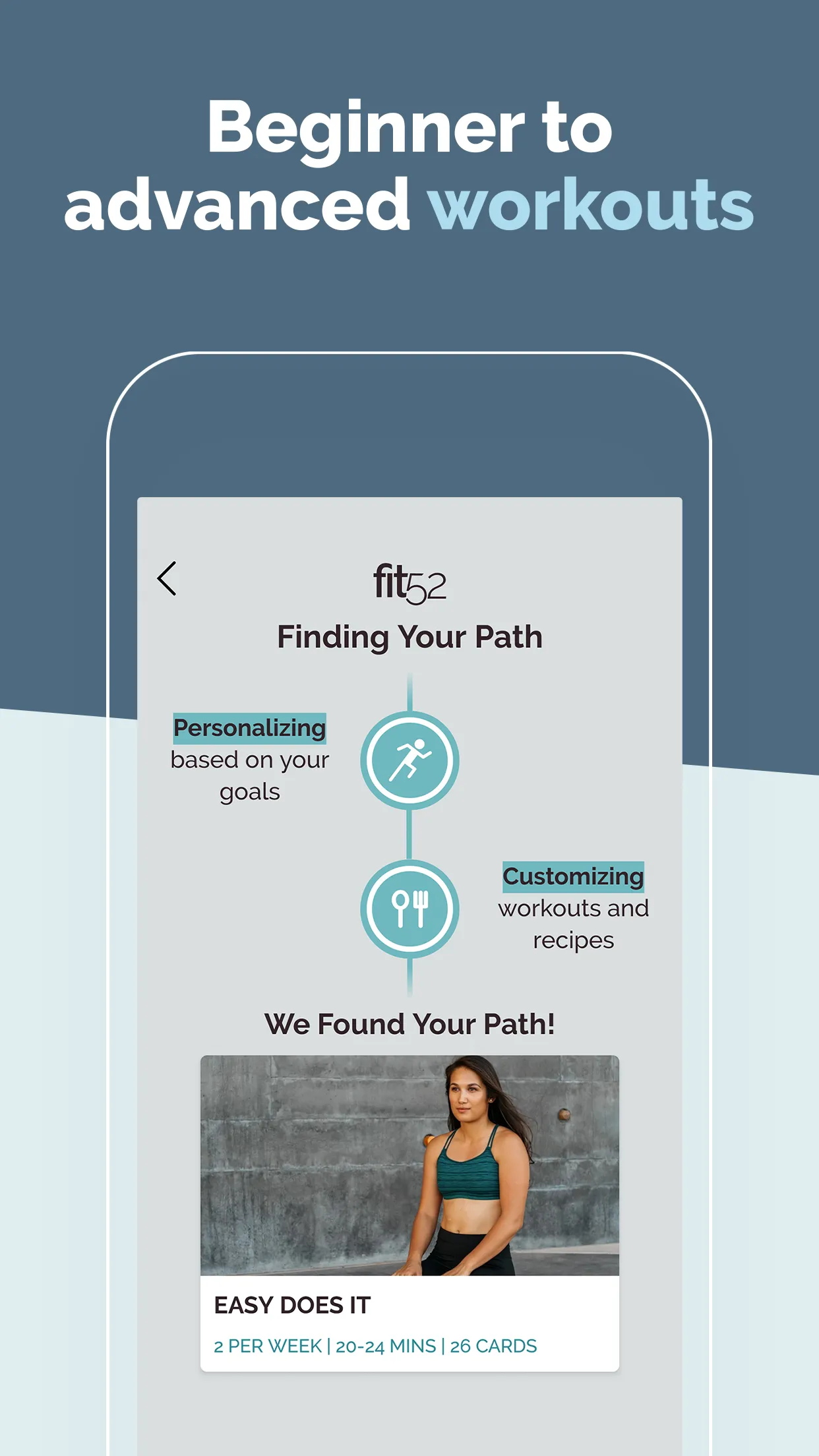 fit52: Fitness & Workout Plans | Indus Appstore | Screenshot