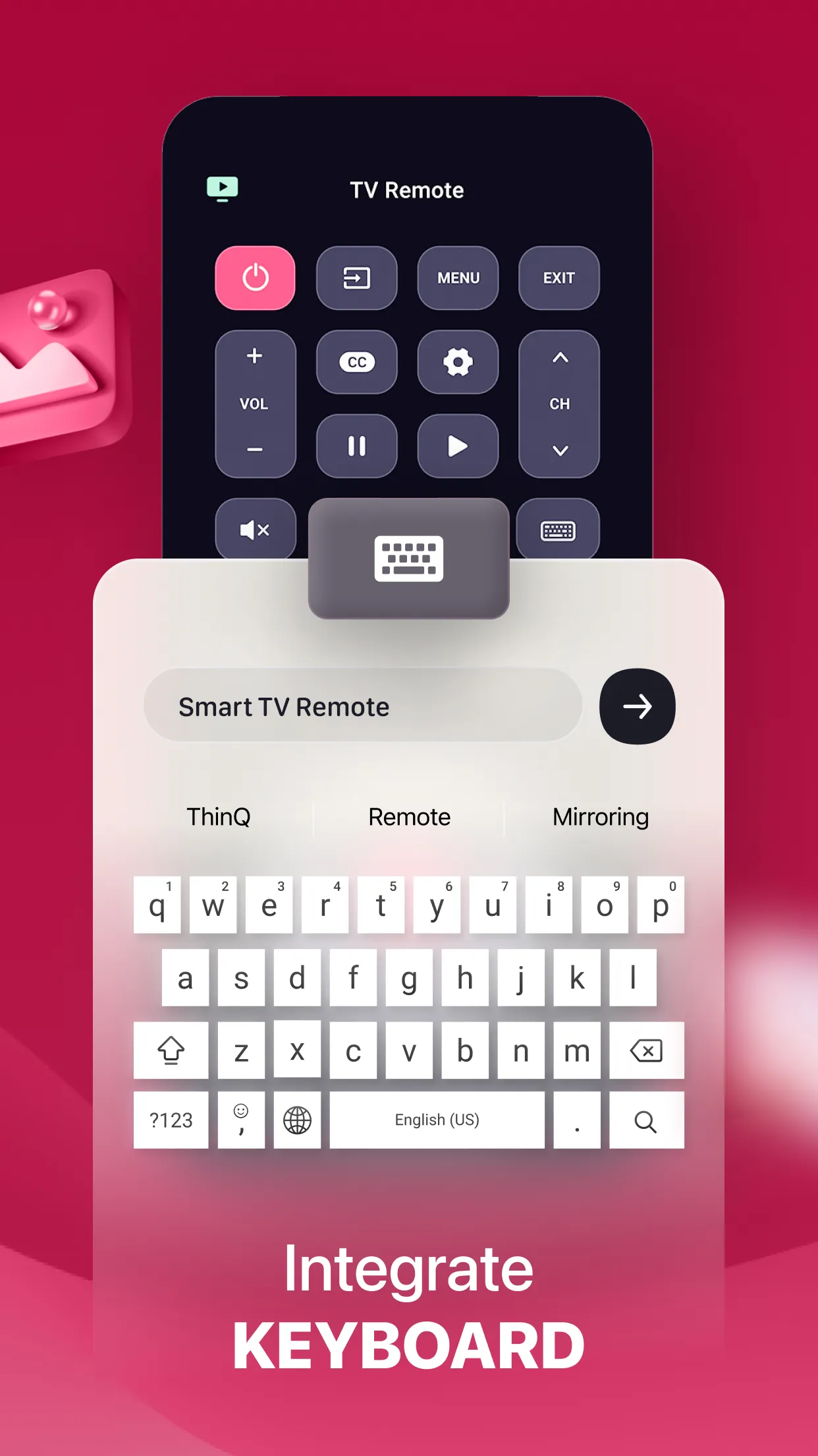 Smart Remote for LG ThinQ TV | Indus Appstore | Screenshot