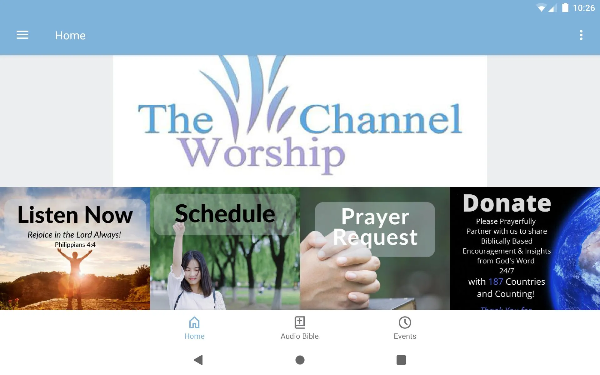 The Worship Channel | Indus Appstore | Screenshot