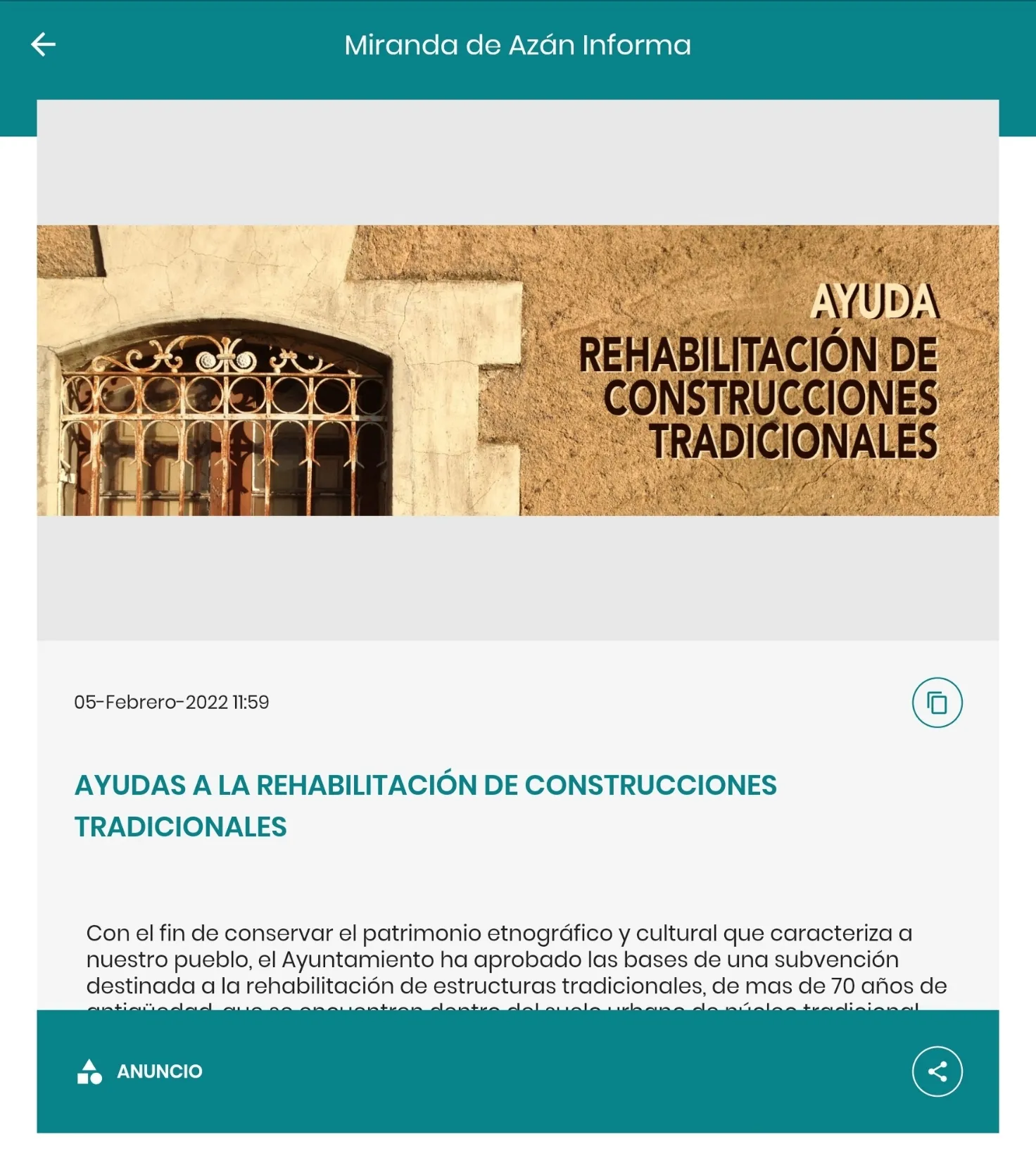 Miranda de Azán Informa | Indus Appstore | Screenshot