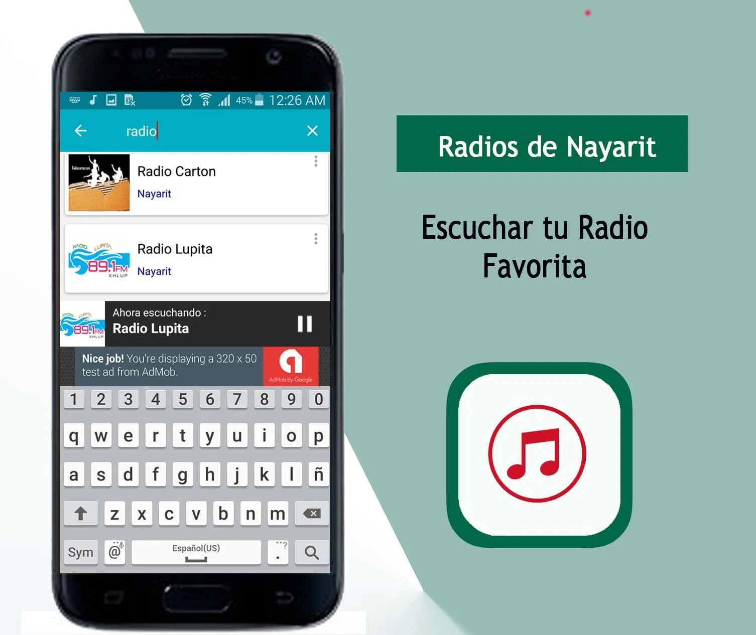 Radios de Nayarit | Indus Appstore | Screenshot