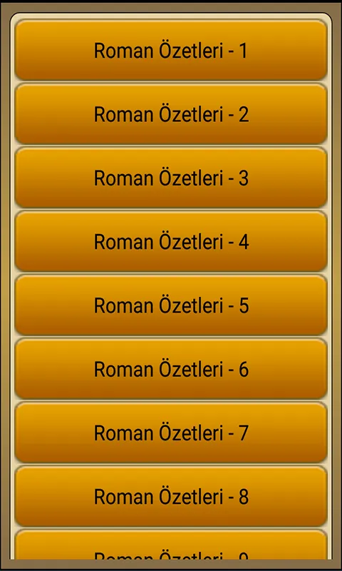 Roman Özetleri | Indus Appstore | Screenshot