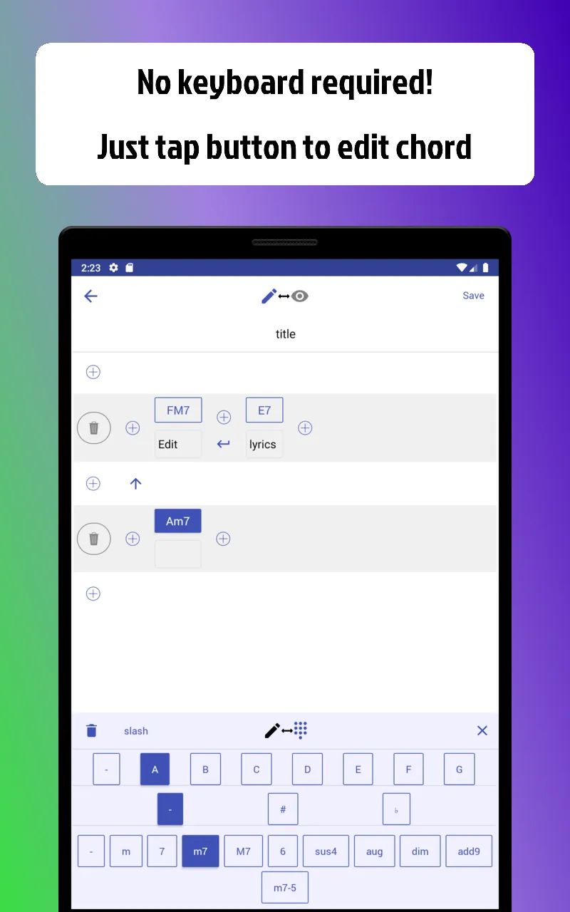 Chord Memos | Indus Appstore | Screenshot